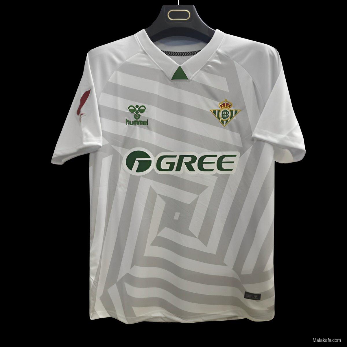 25/26 Real Betis Goalkeeper Third WHITE Jersey