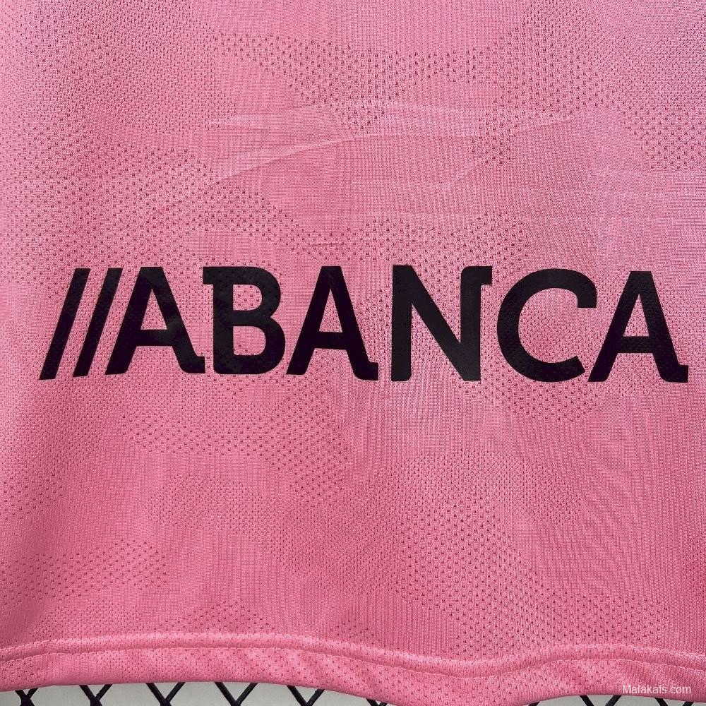 25/26 Celta de Vigo Third Pink Jersey