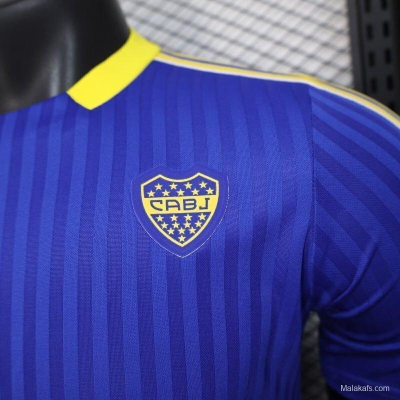 Player Version 25/26 Boca Juniors Adidas Original Terrace Icons Blue Jersey