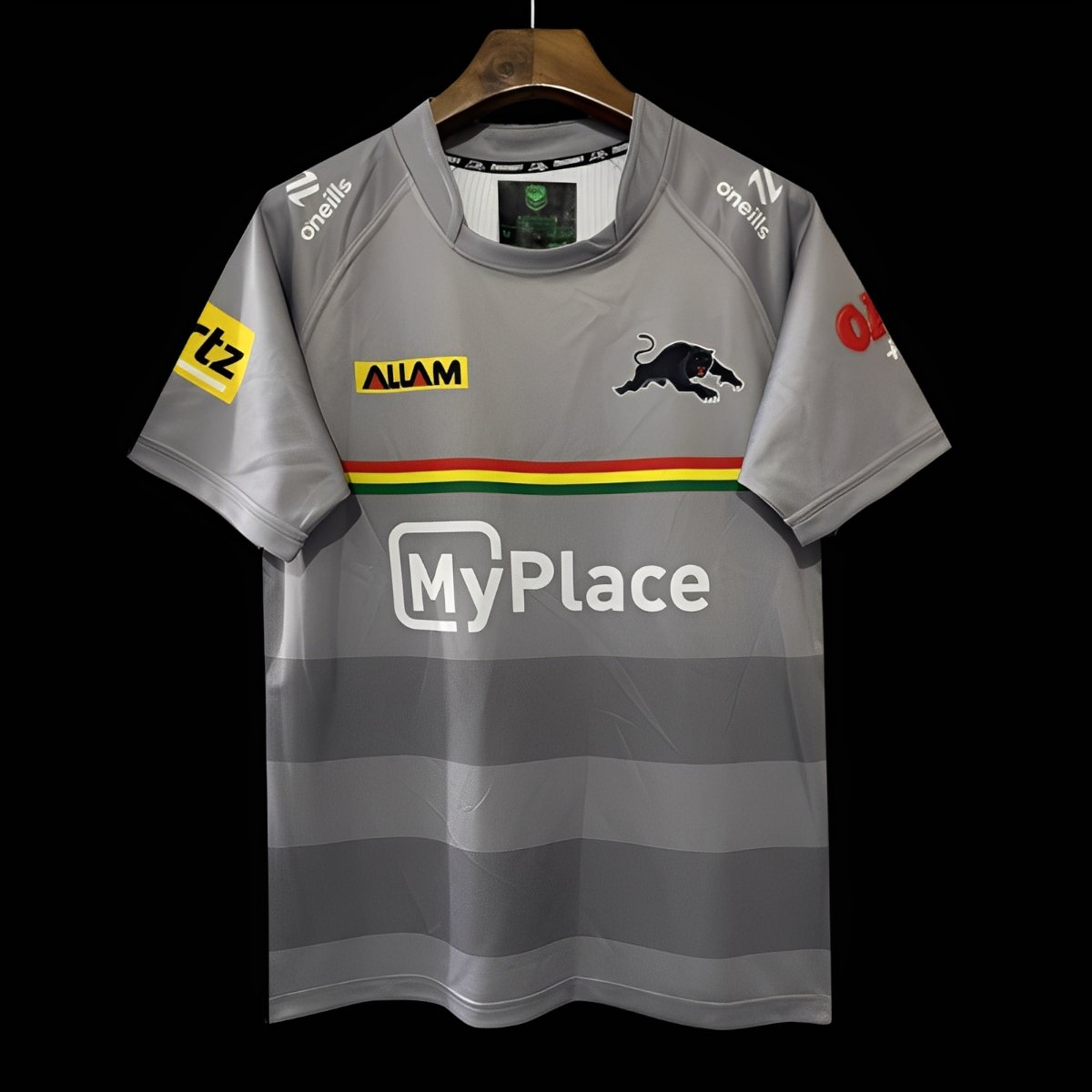 25/26 Hull FC Grey with Rainbow Hoops Heritage Jersey