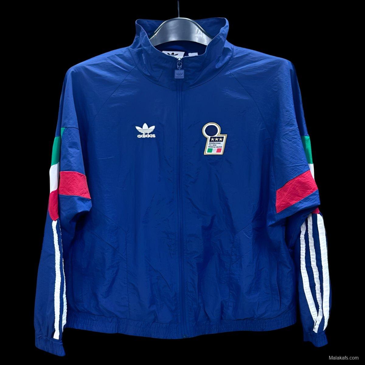 Retro 1994 Italy Home Full Zipper Windbreaker