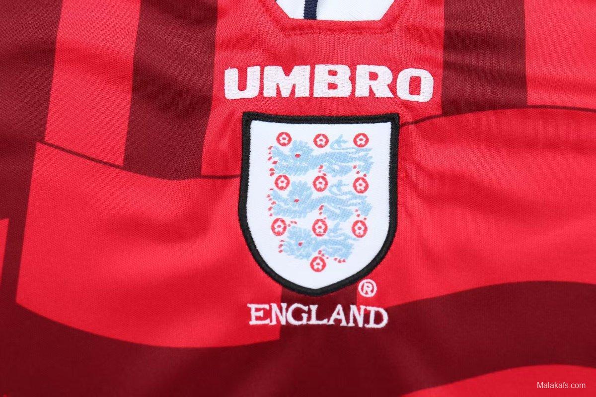 Retro Kids 1998 England Away Jersey