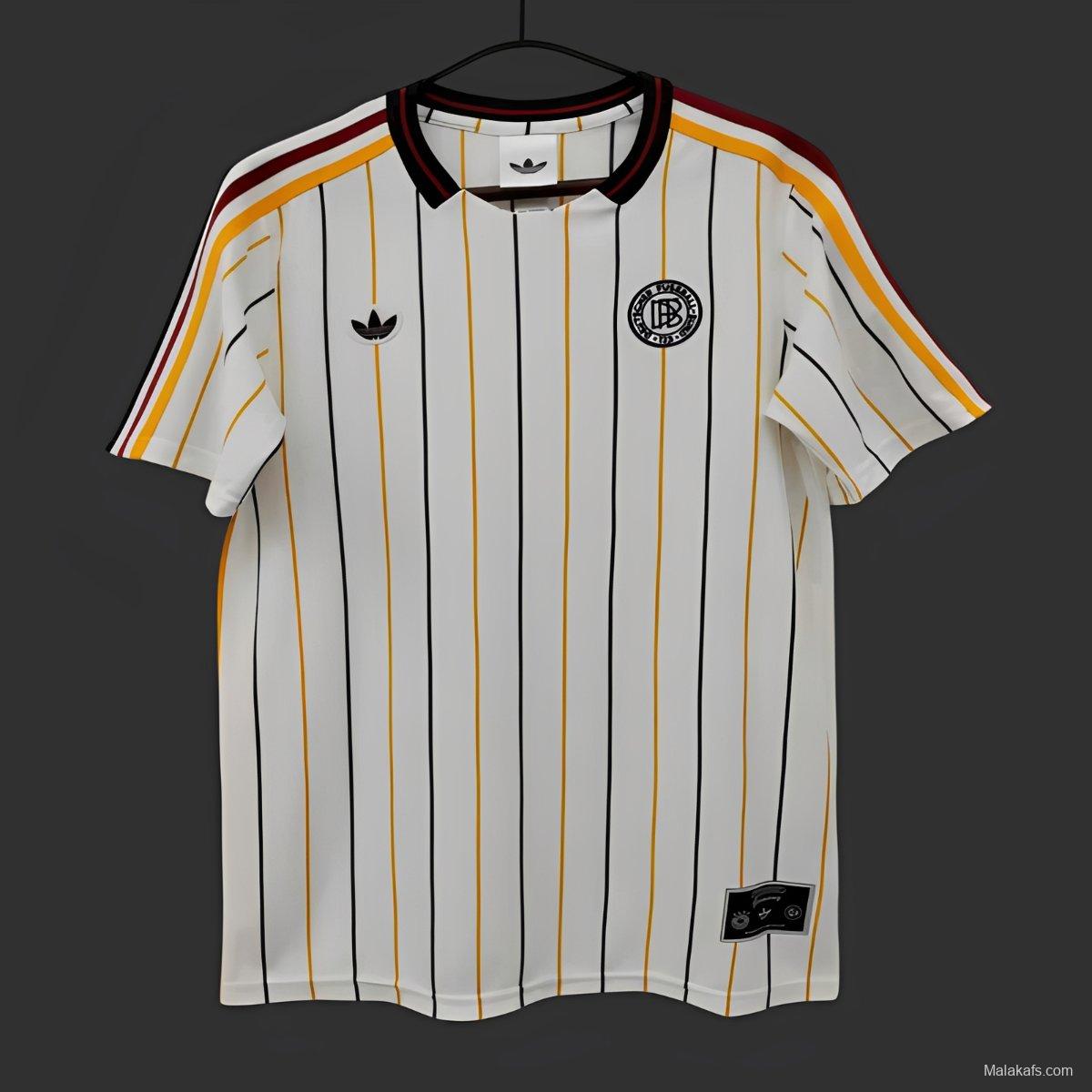 2026 Germany Adidas Terrace Icons White Jersey