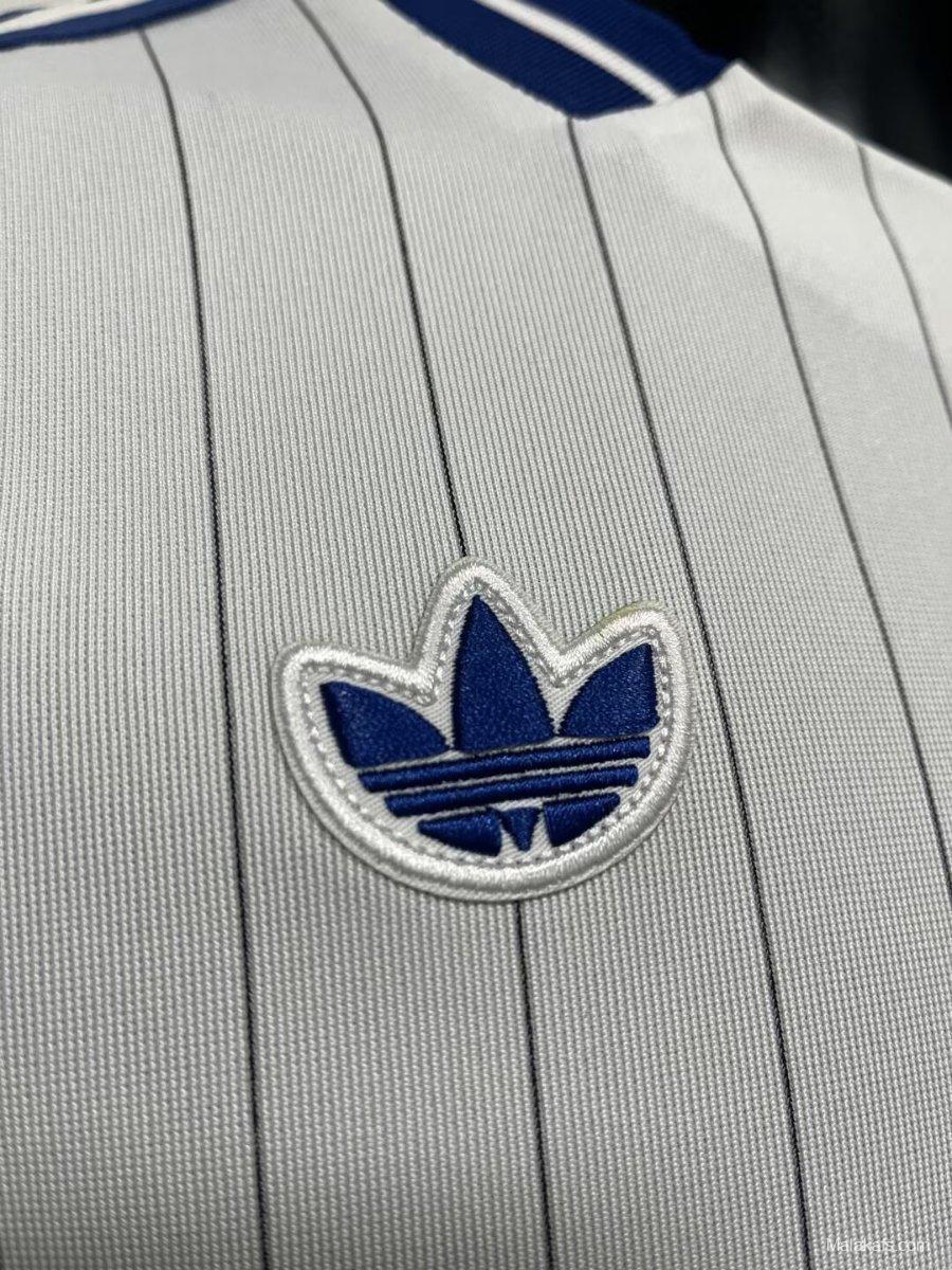 2026 Colombia Adidas Terrace Icons White Jersey