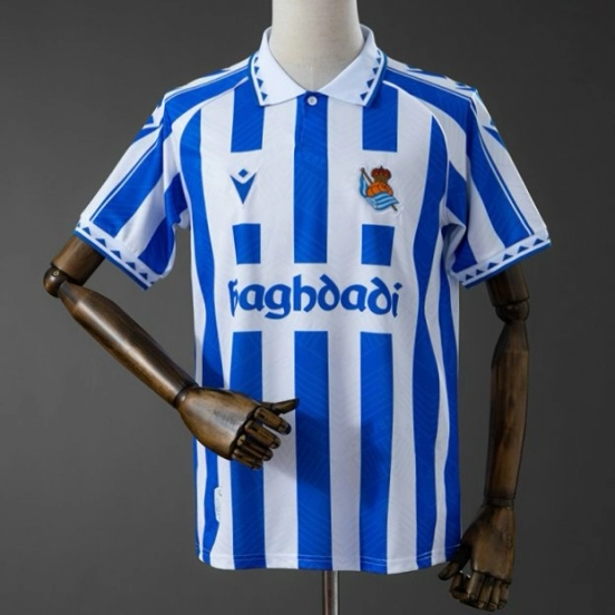 25/26 Real Sociedad Retro Style Jersey S