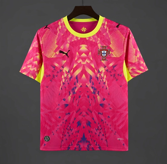 2026 Portugal Pink Goalkeeper Jersey