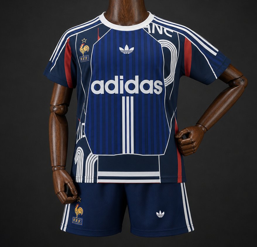 2026 Kids France Home Blue Special Jersey