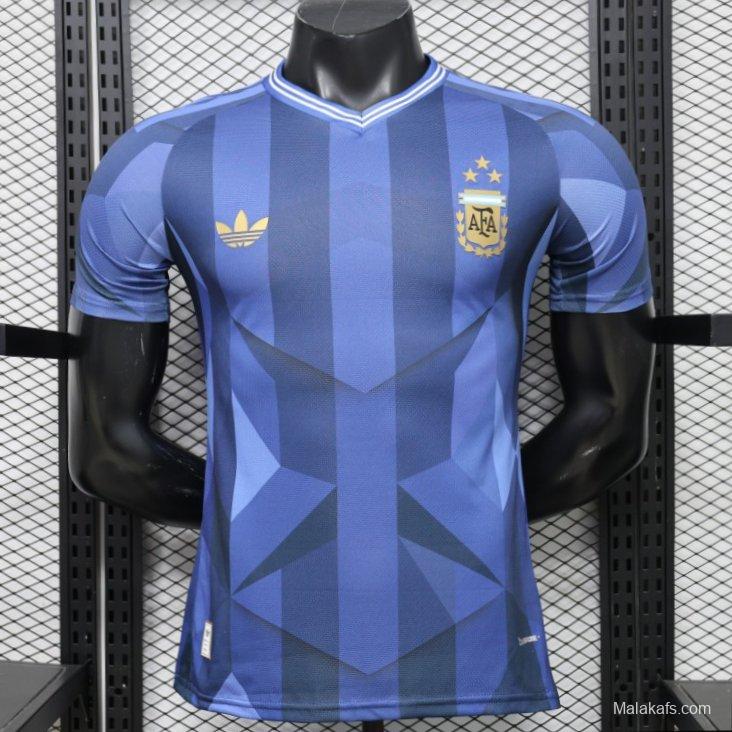 Player Version 2026 Argentina Special Edition Blue with Tonal  Jersey