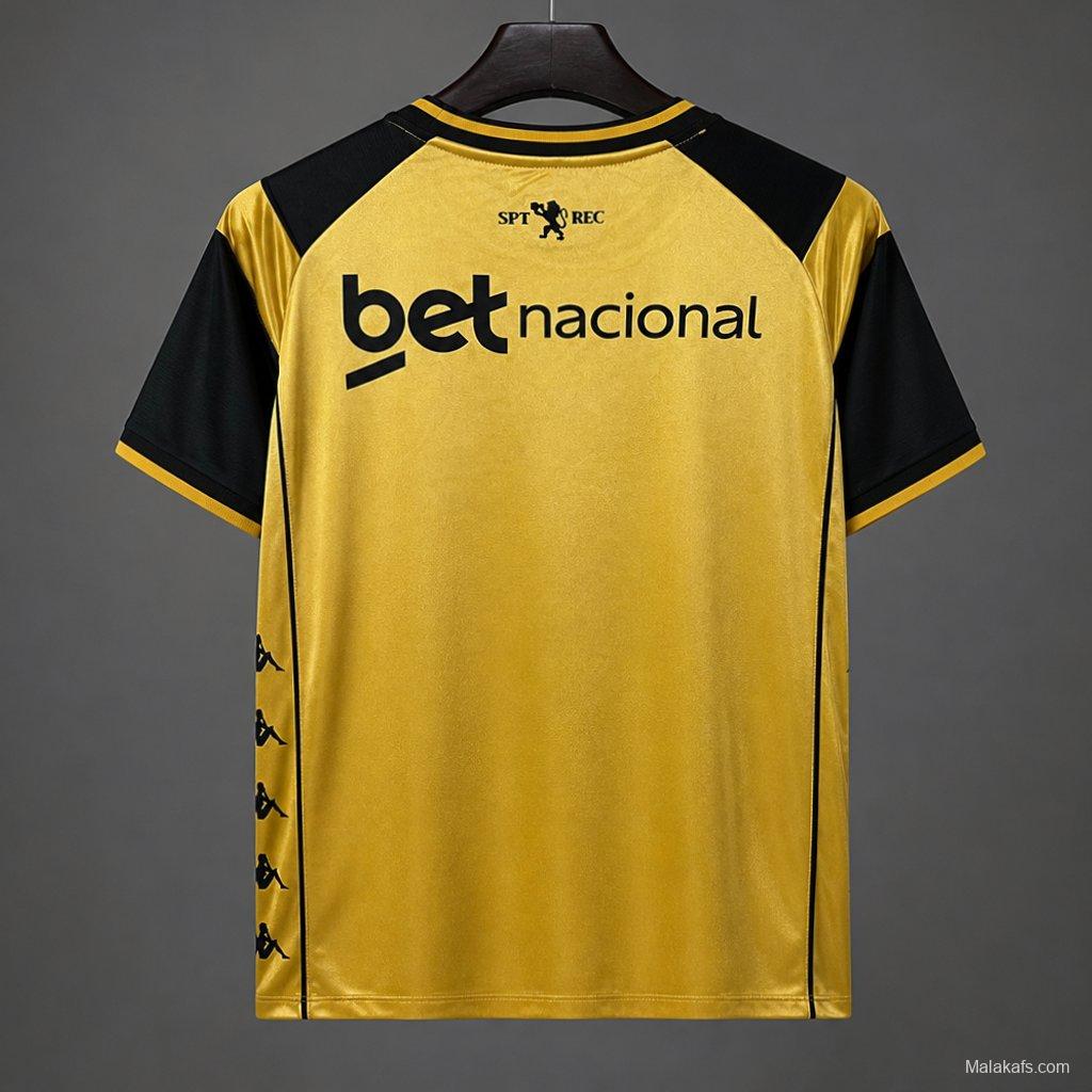 26/27 Sport Recife Away Metallic Gold Jersey