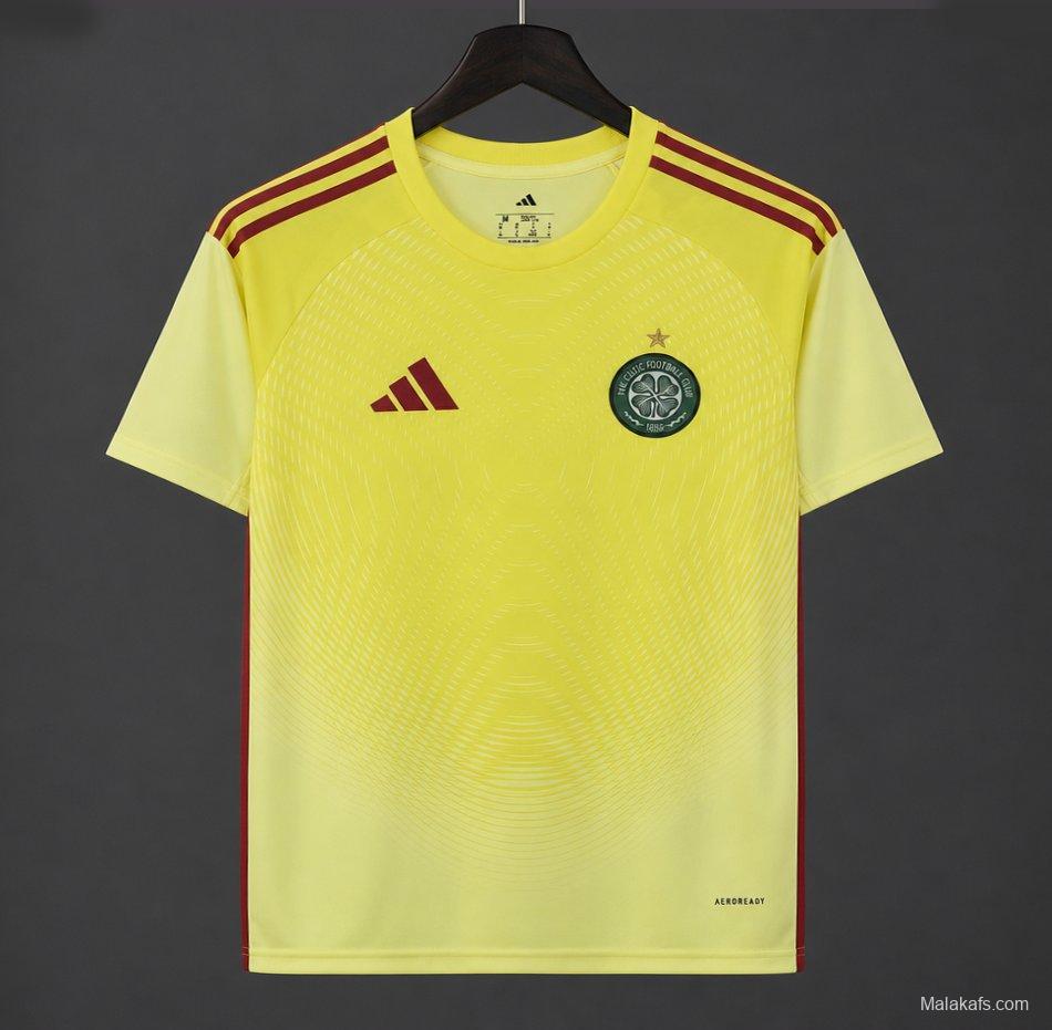 25/26 Celtic Goalkeeper Yellow Jersey