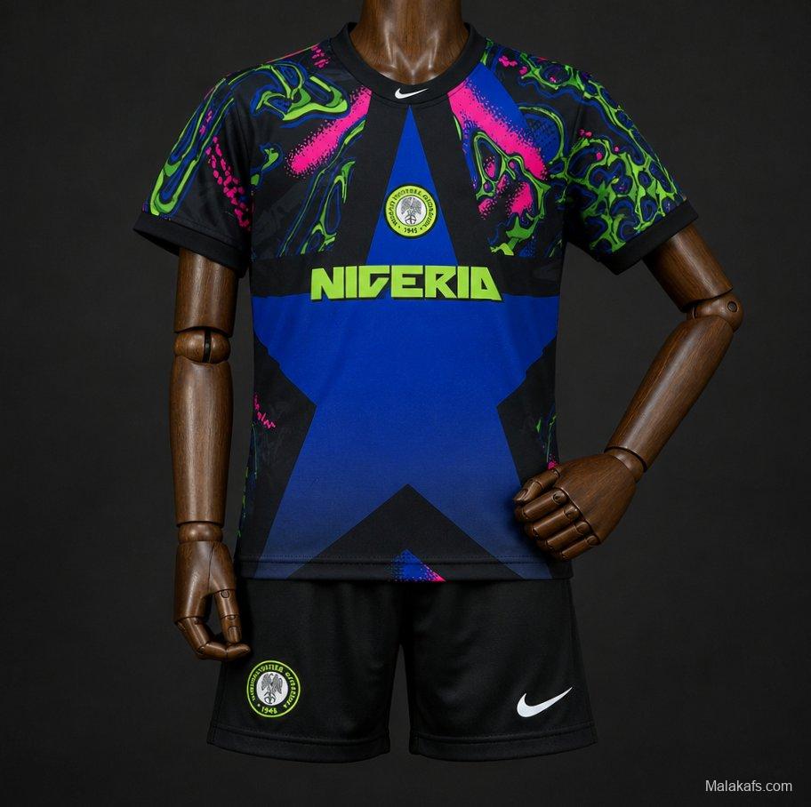 2026 Kids Nigeria Goalkeeper Jersey