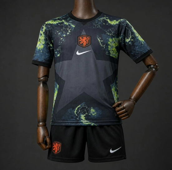 2026 Kids Netherlands Goalkeeper Jersey