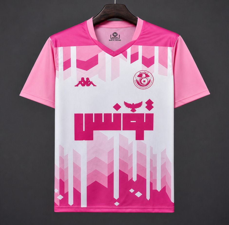 2026 Tunisia Special Edition Pink Jersey