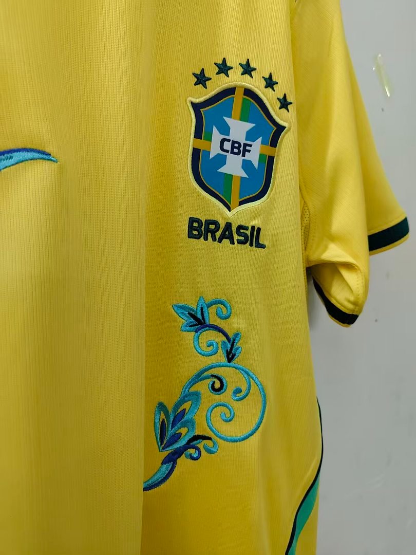 2026 Brazil 2026 Home Yellow/Blue "Floral Edition" Jersey