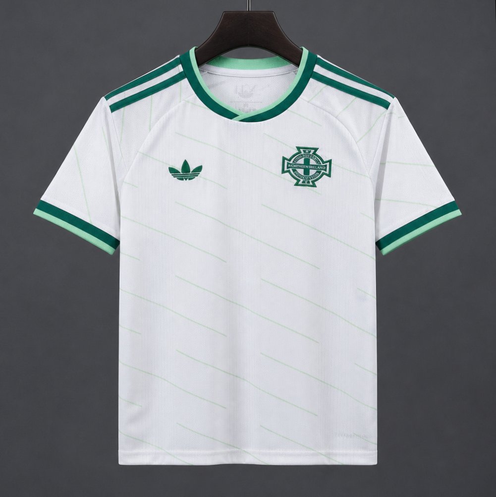 2026 Northern Ireland Away White Jersey