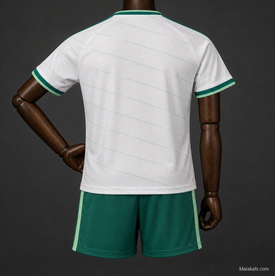 2026 Kids Northern Ireland Away White Jersey