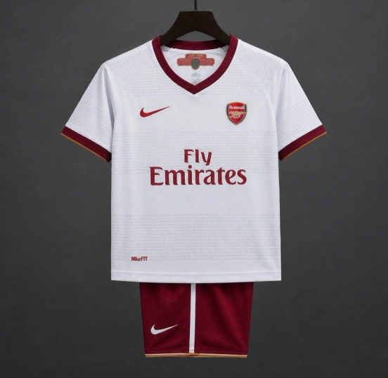 Retro Kids 07/08 Arsenal Away Jersey