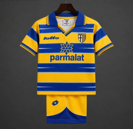 Retro Kids 98/99  Parma Home Jersey