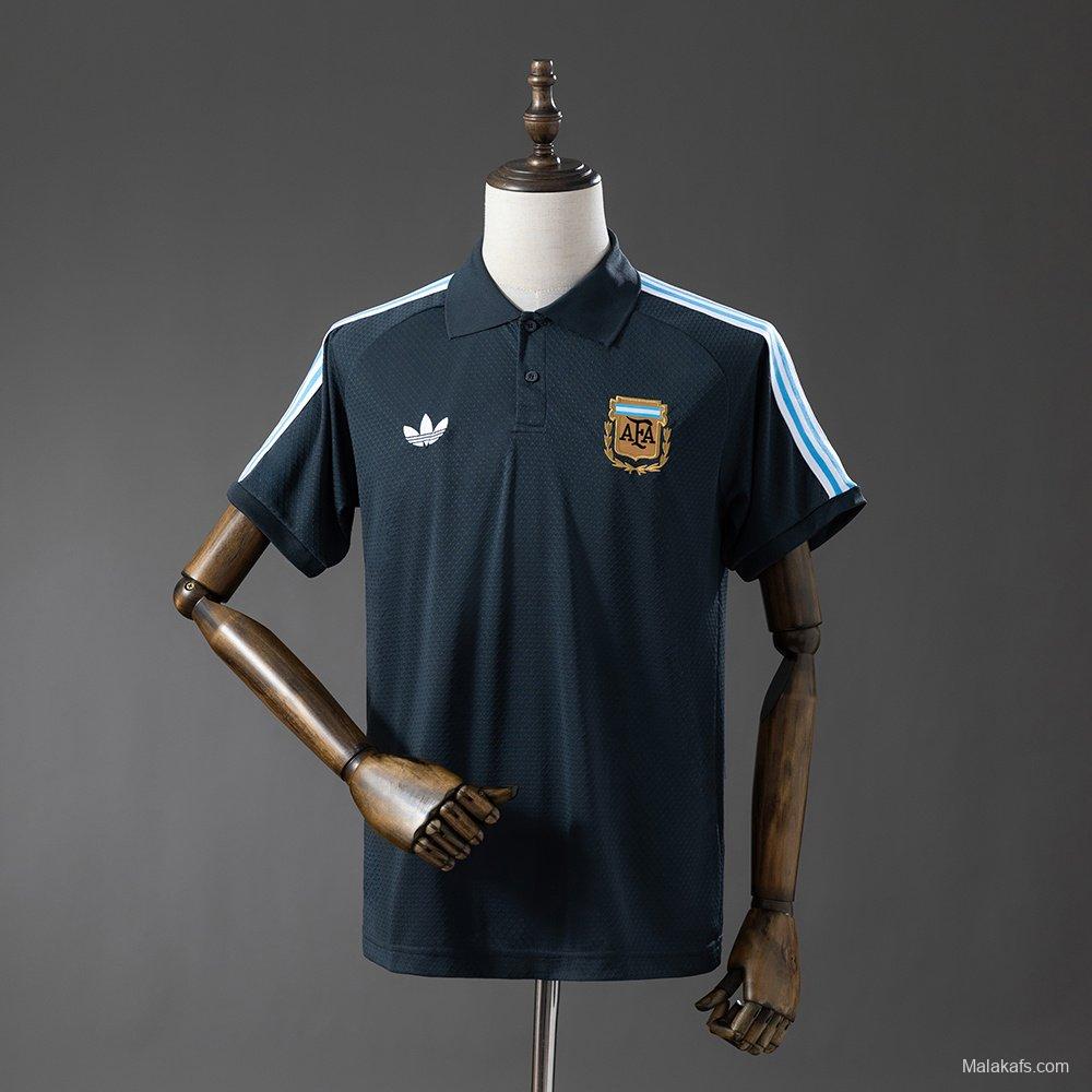 Argentina 25/26 POLO - Dark Grey S-XXL