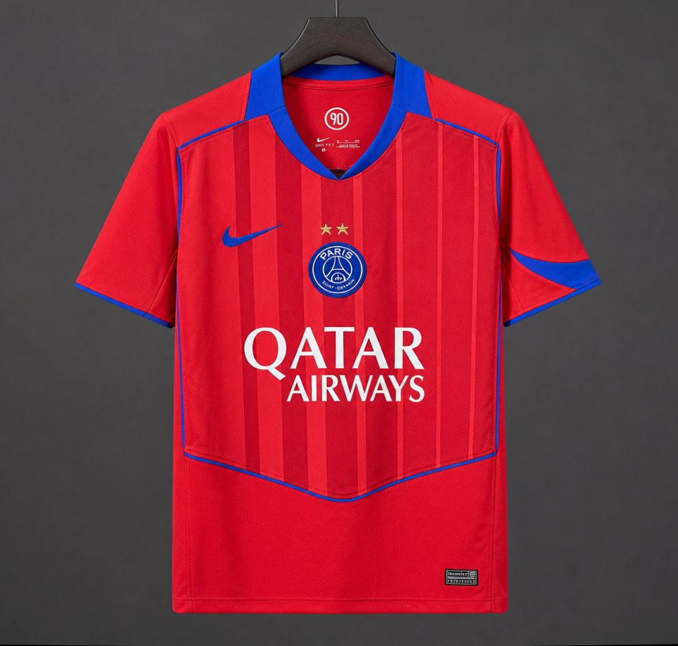 25/26 PSG/Paris Saint Germain Third Red Jersey