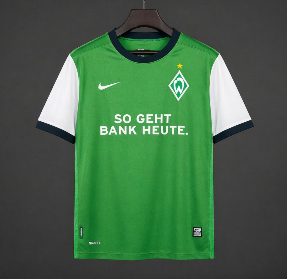 Retro 09/10 Werder Bremen Home Jersey