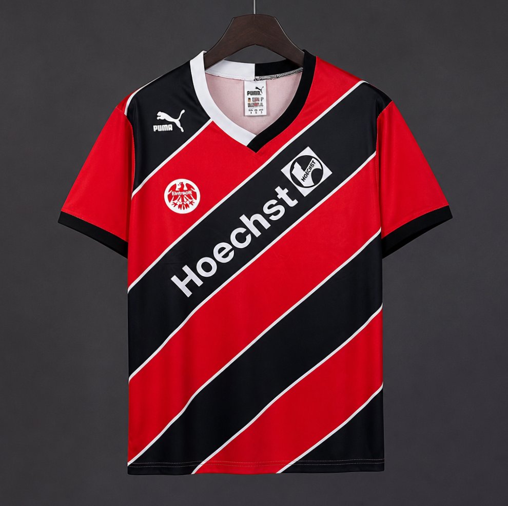 Retro 1980s Eintracht Frankfurt Home Jersey