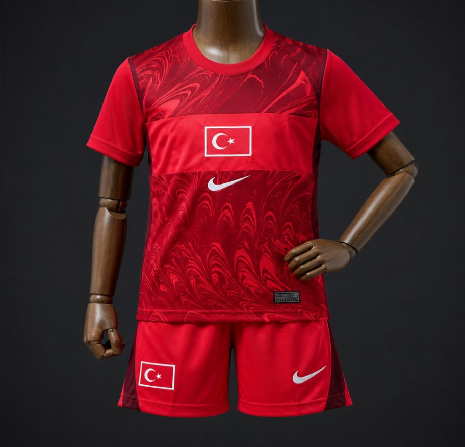 2026 Turkey/Türkiye Away Red Jersey