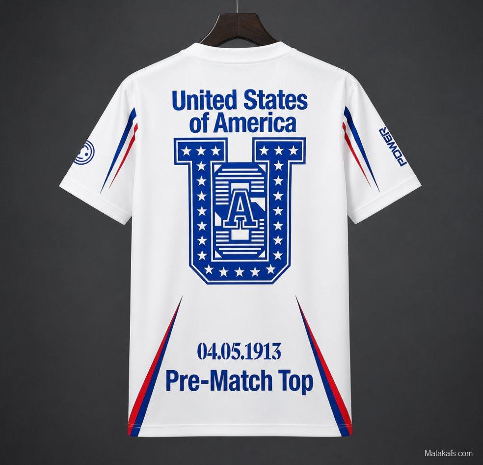 2026 USA Nike x USMNT x V.A.A. Academy Pro Pre-Match Jersey
