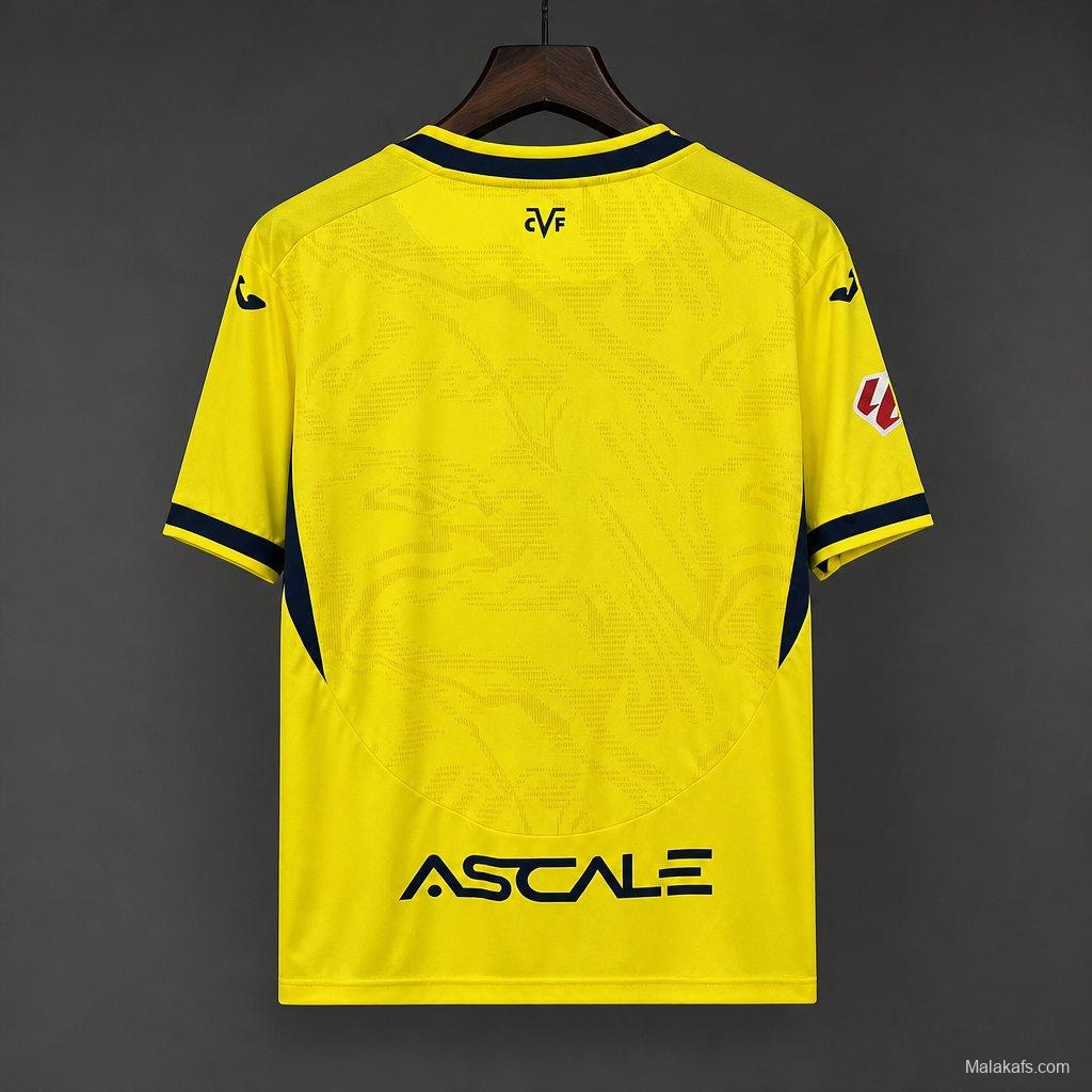 26/27 Villareal Home Jersey