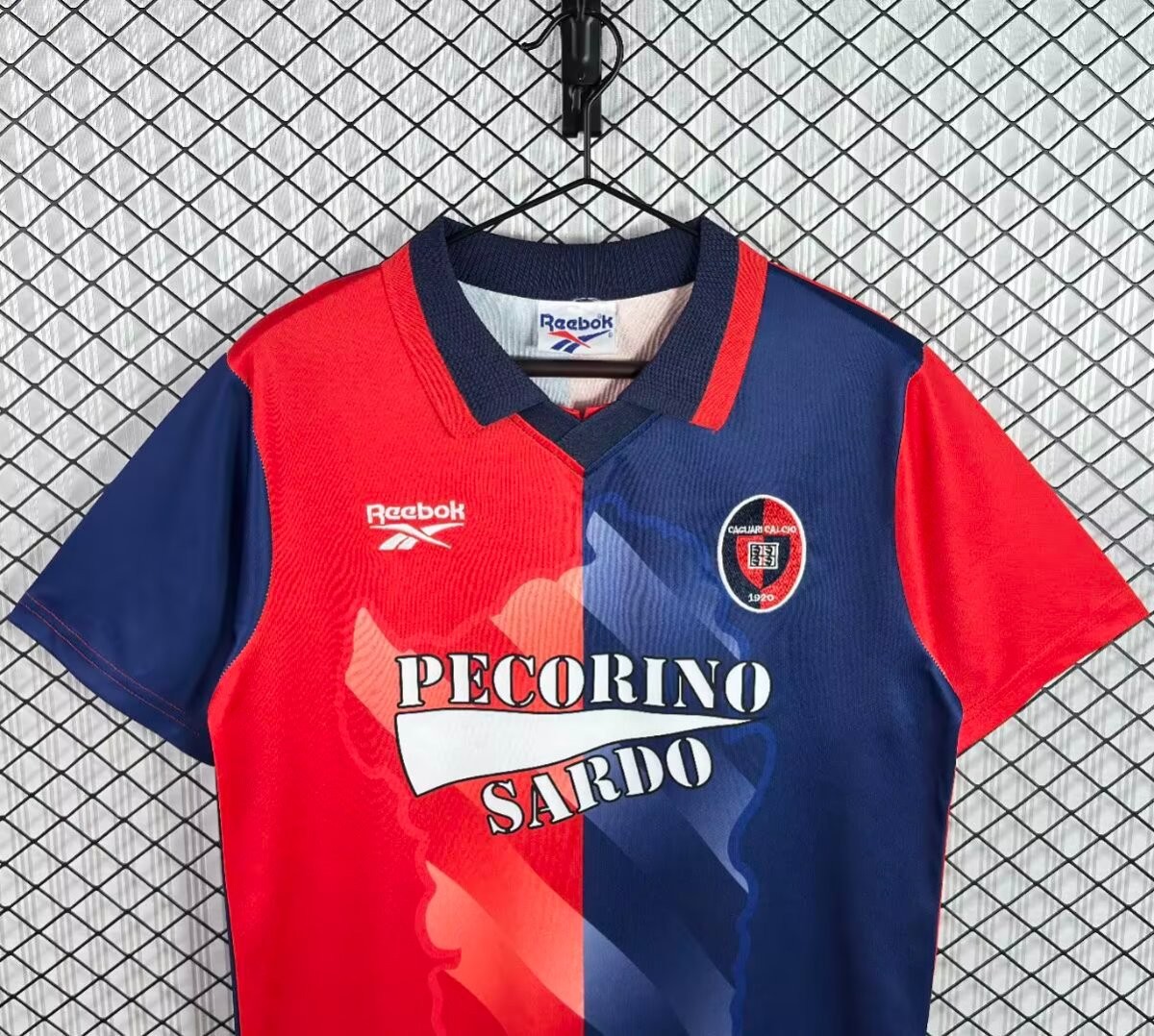 Retro 96/97 Cagliari Calcio Home Jersey