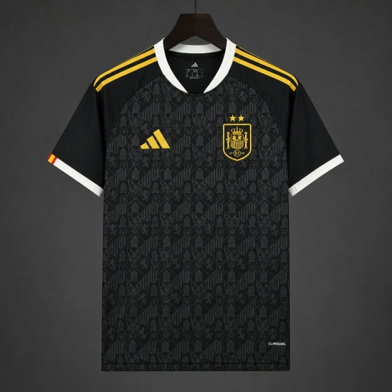 2026 Spain Champions Black Special Edition Jersey