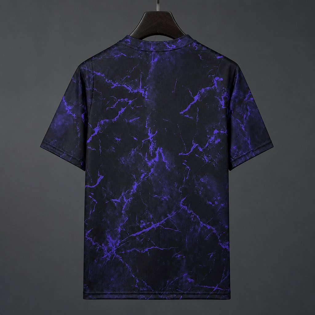 26/27 Barcelona Pre-Match Away Black&Purple Jersey
