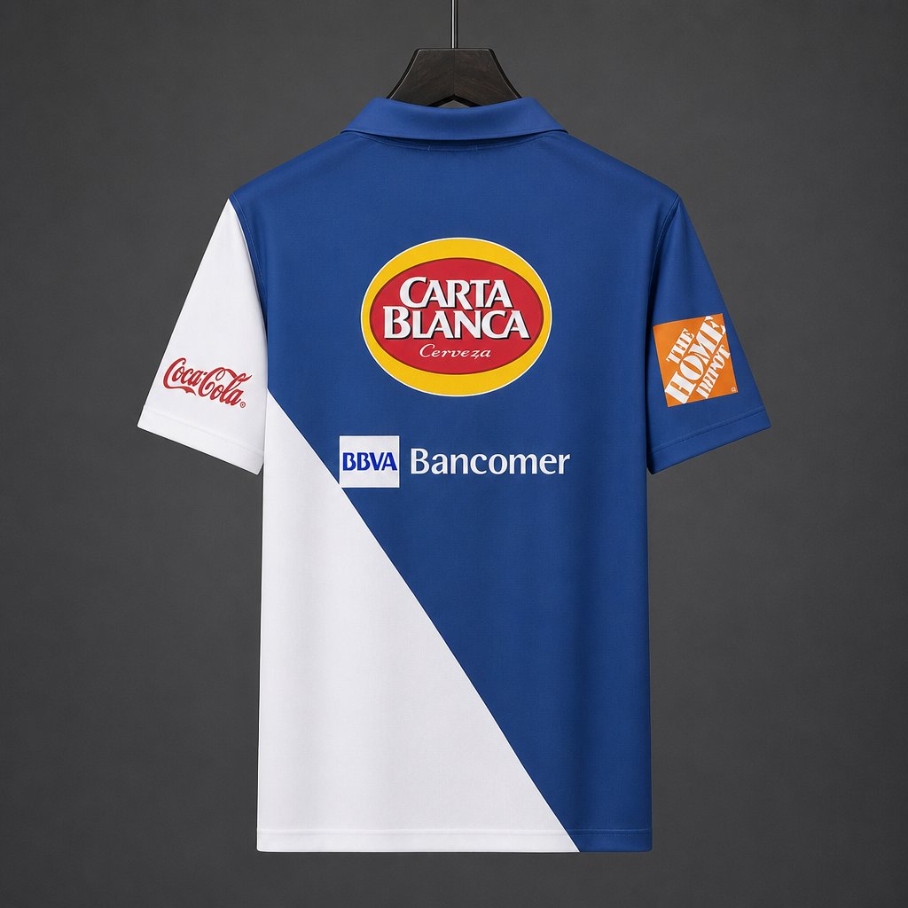 Retro 09/10 Rayados Monterrey Third Navy Blue With White Jersey