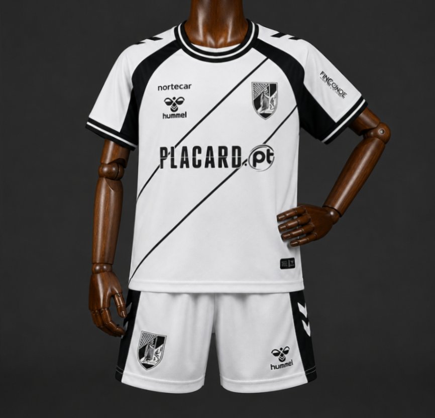 26/27 Kids Vitoria SC Home White Jersey Kit