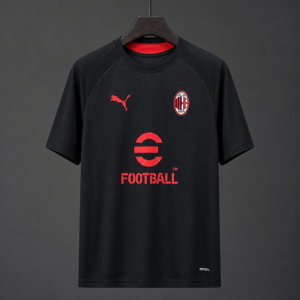26/27 AC Milan Training Black Jersey