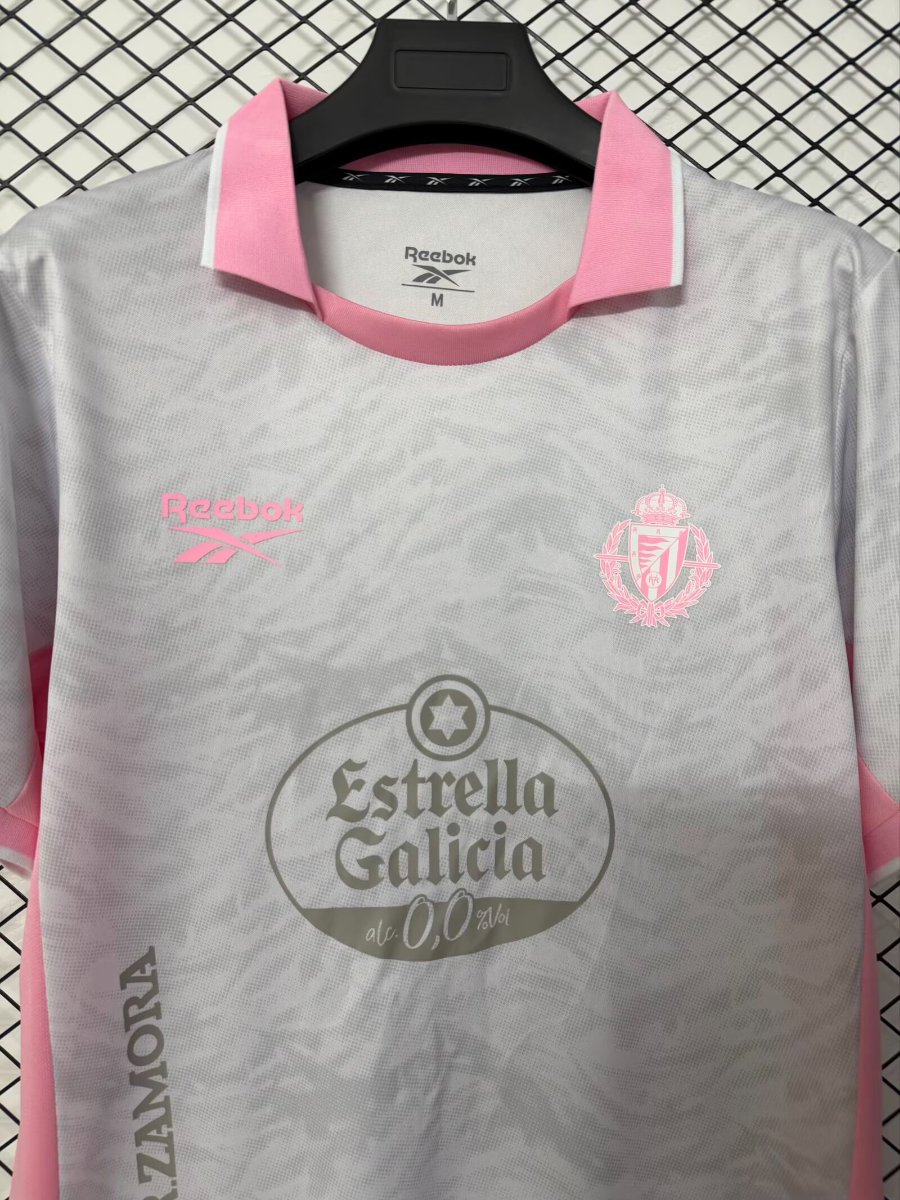 26/27 Real Valladolid Third Grey Pink Jersey