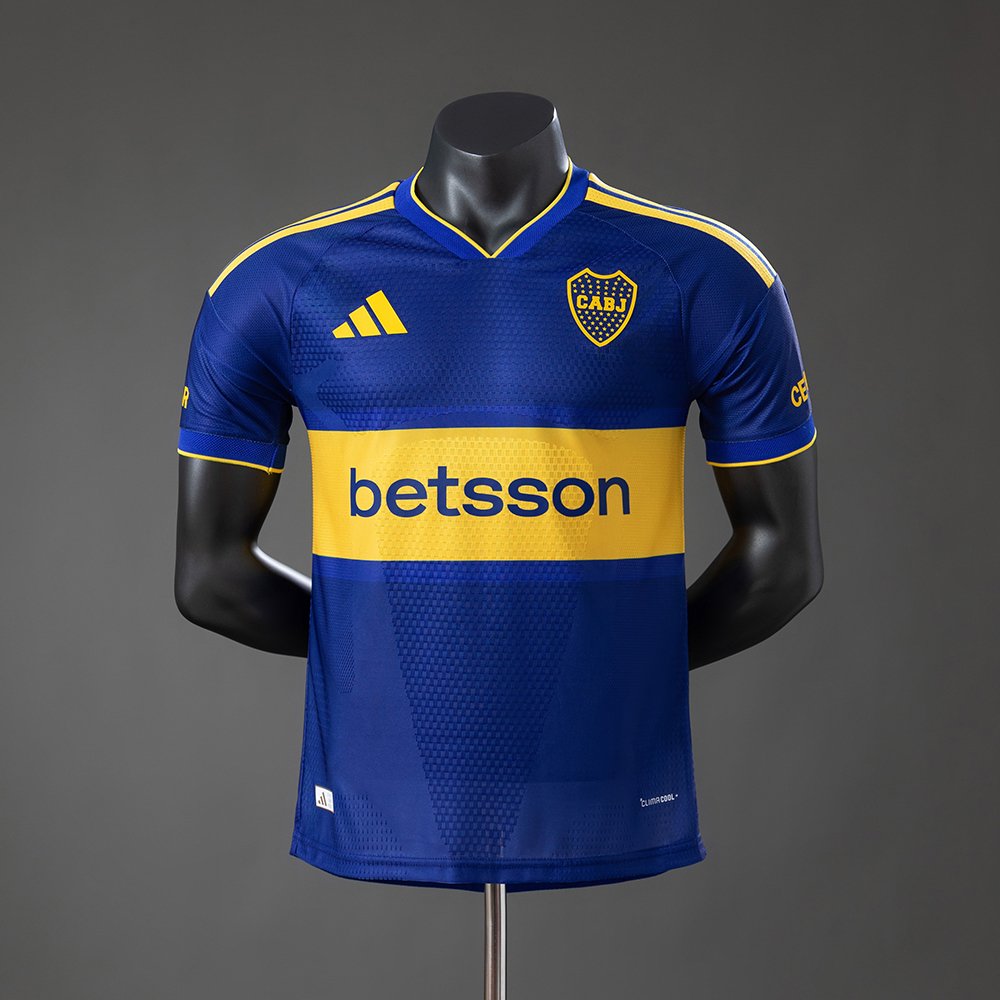 Player Version 26/27 Boca Juniors Home Blue and Yellow Horizontal Band Jersey