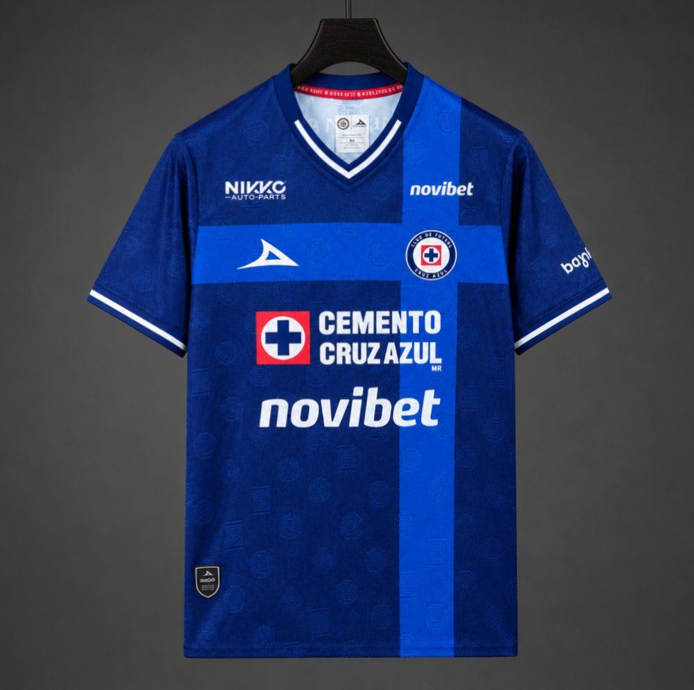 26/27 Cruz Azul Third Blue Jersey