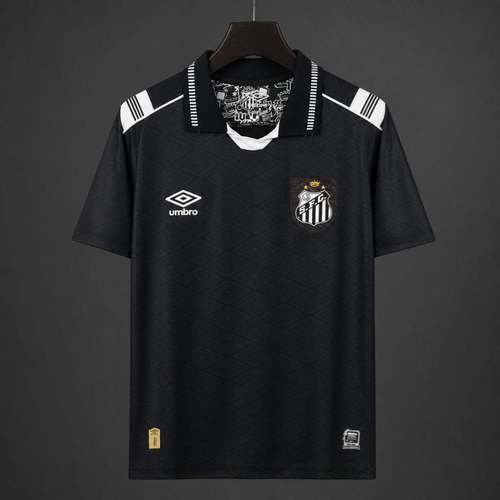 26/27 Santos FC Third Black Jersey