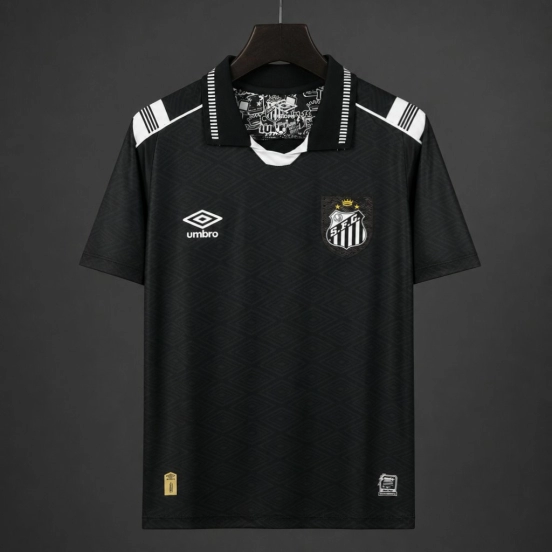 26/27 Santos FC Third Black Jersey
