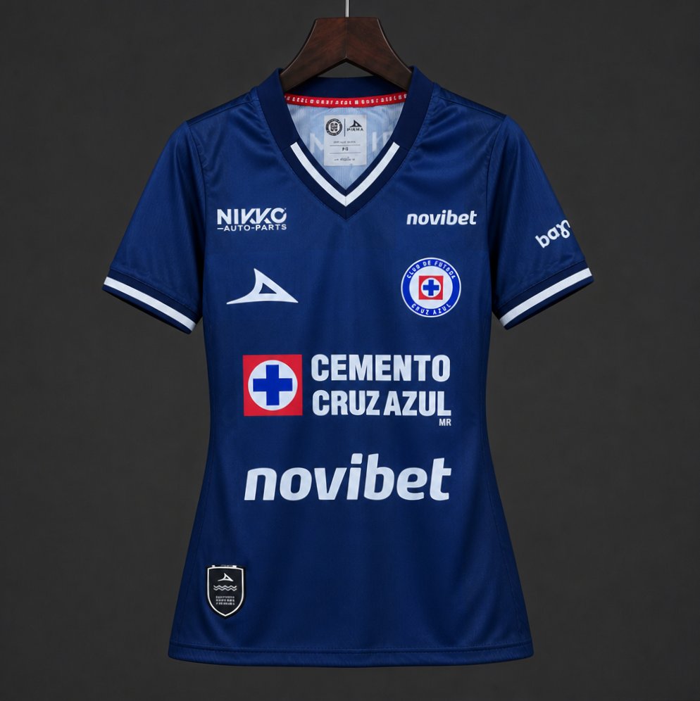 26/27 Women Cruz  Azul Third Navy Jersey