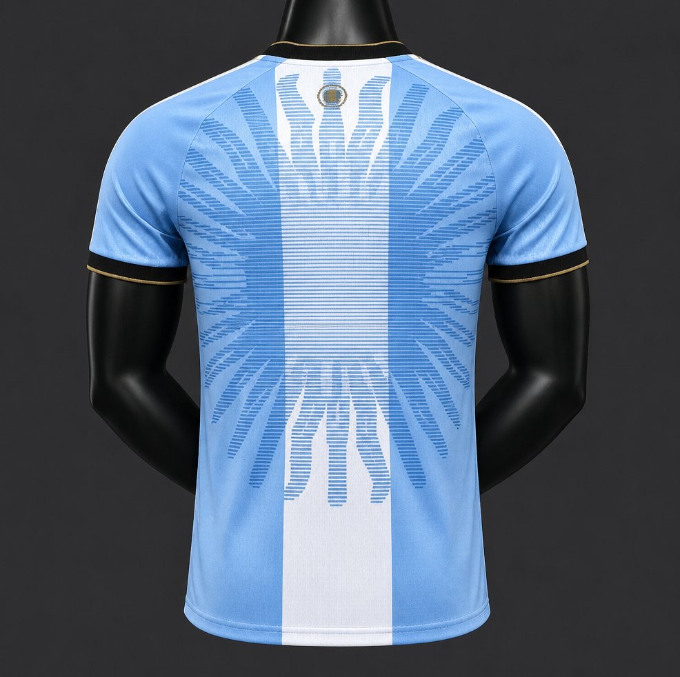 Player Version Argentina Messi Tribute Blue Jersey